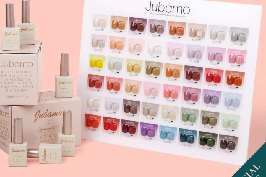 Sơn gel thạch Jubamo chất lượng nhiều màu sắc