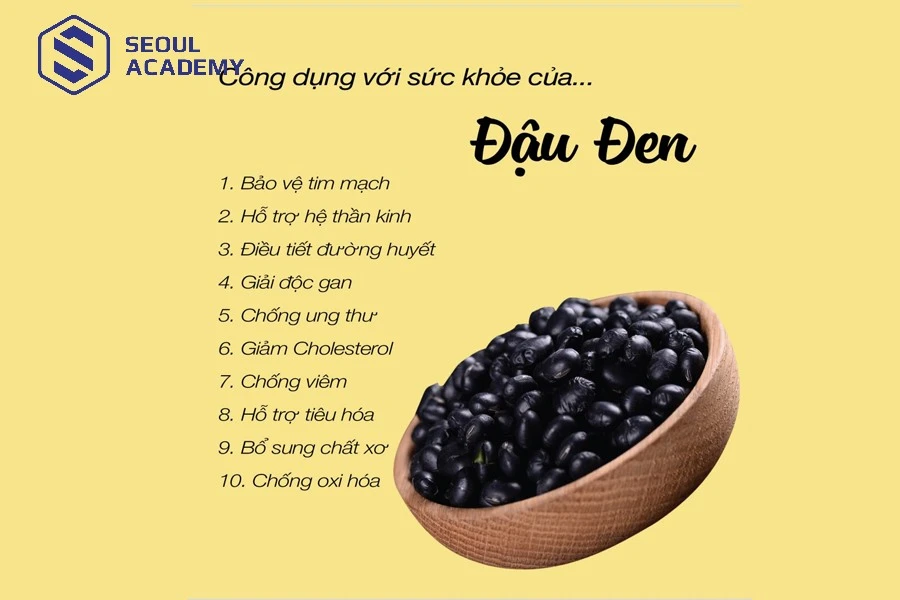 Nước đỗ đen rất tốt cho sức khỏe
