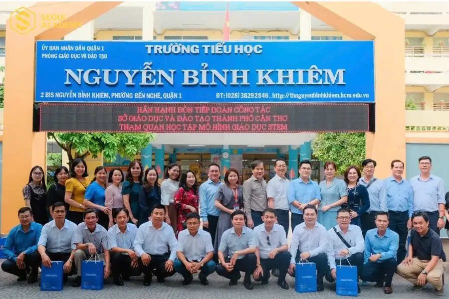 Nguyễn Bỉnh Khiêm Được đánh giá là một trong những ngôi trường tiểu học tốt ở TP.HCM
