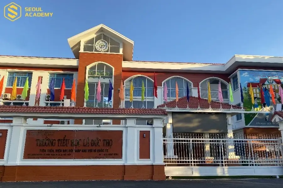 Trường Tiểu học Lê Đức Thọ nổi bật với môi trường học hội nhập quốc tế