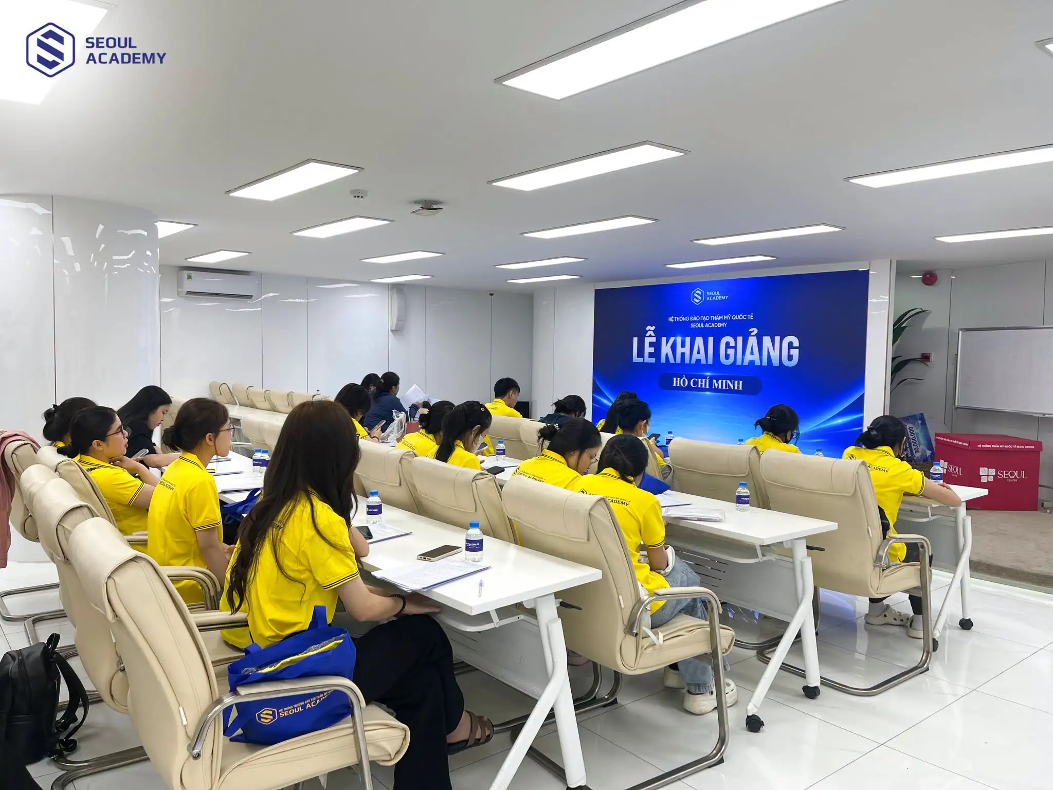 Cơ sở vật chất tại Seoul Academy được chú trọng xây dựng khang trang