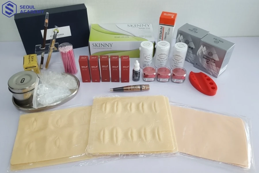 Một số dụng cụ cần thiết khi học phun xăm