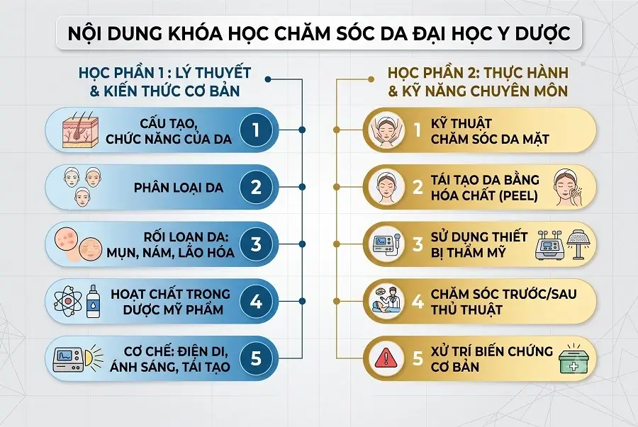 Học viên sẽ được nắm vững nền tảng lý thuyết trước khi bước sang thực hành thực tế