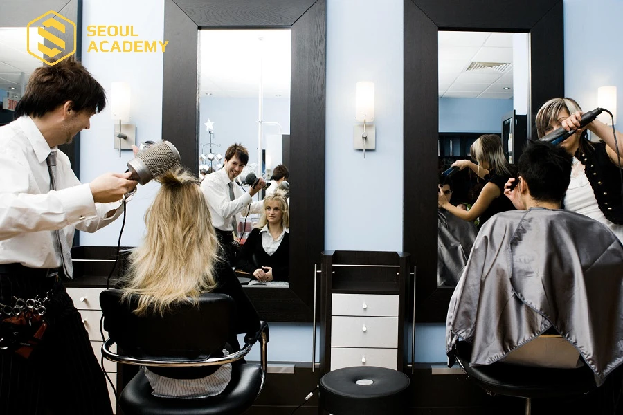 Giáo trình khoa học, chọn lọc khi tham gia học ở Hair Salon Tuấn Đỗ