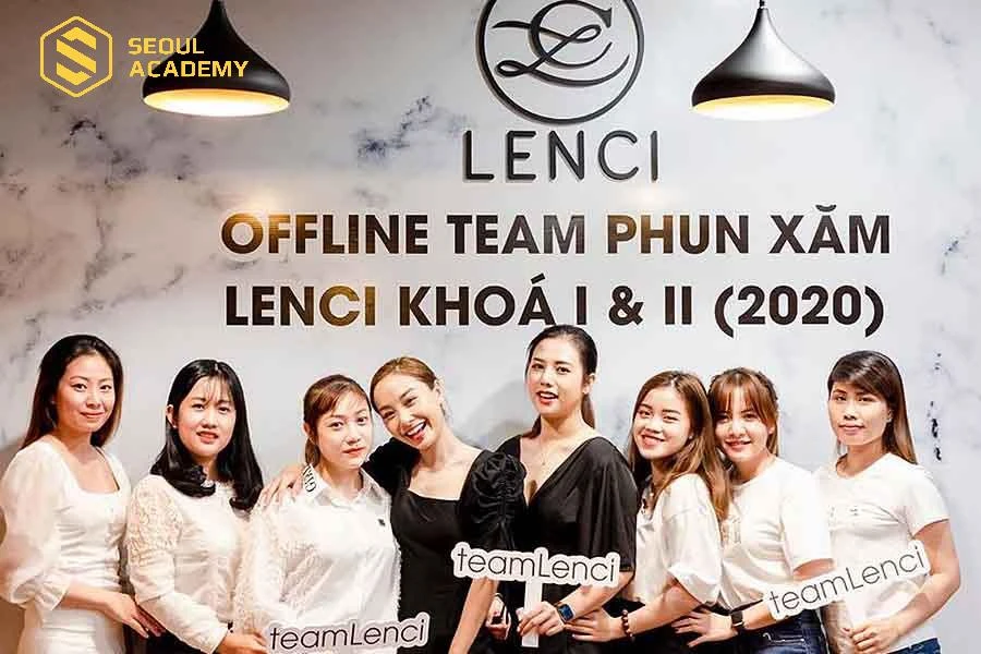 Lenci là một trong những nơi phun xăm nổi tiếng tại Bình Dương