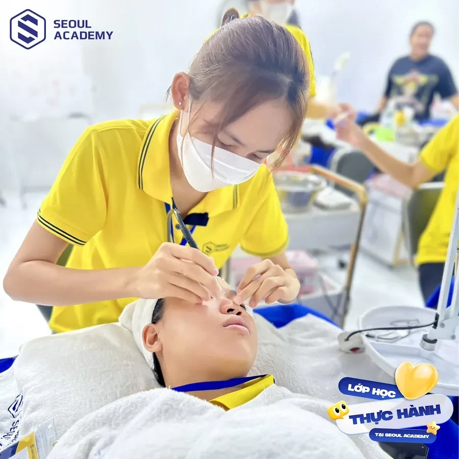 Học spa trực tiếp tại các địa chỉ đào tạo uy tín có lộ trình bài bản sẽ có thời gian học được rút ngắn hơn