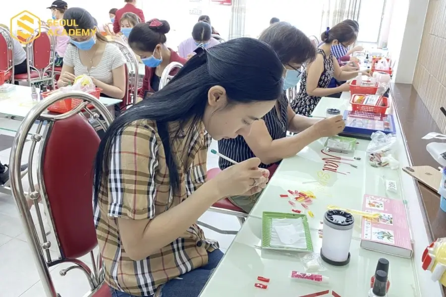 Khoá học nghề thu hút nhiều sự quan tâm
