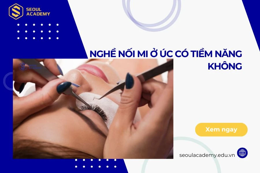 Nghề nối mi ở ÚC