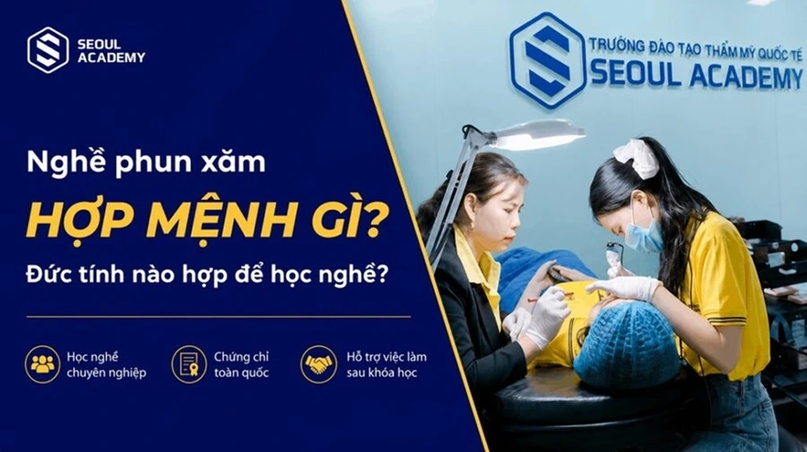 Nghề phun xăm hợp mệnh gì?