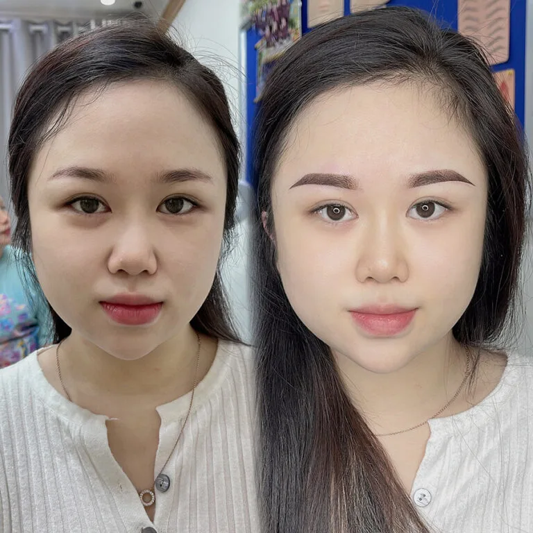 Thành phẩm của học viên sau 2 tháng học phun xăm tại Seoul Academy
