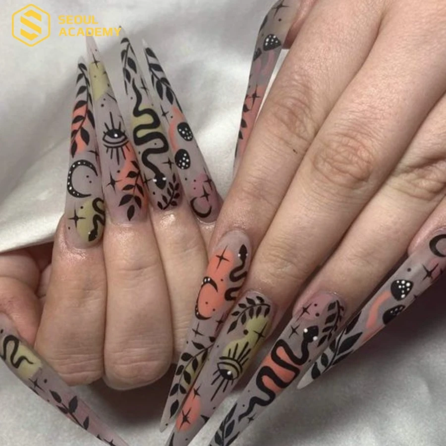 Dáng chụp ảnh nail đẹp