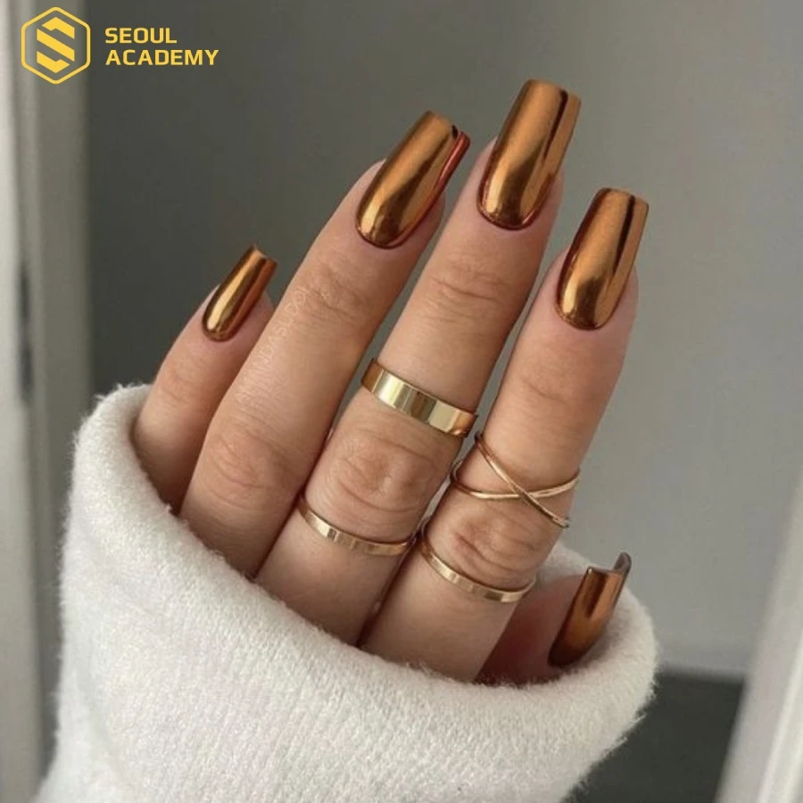Chụp ảnh nail đẹp kiểu tối giản