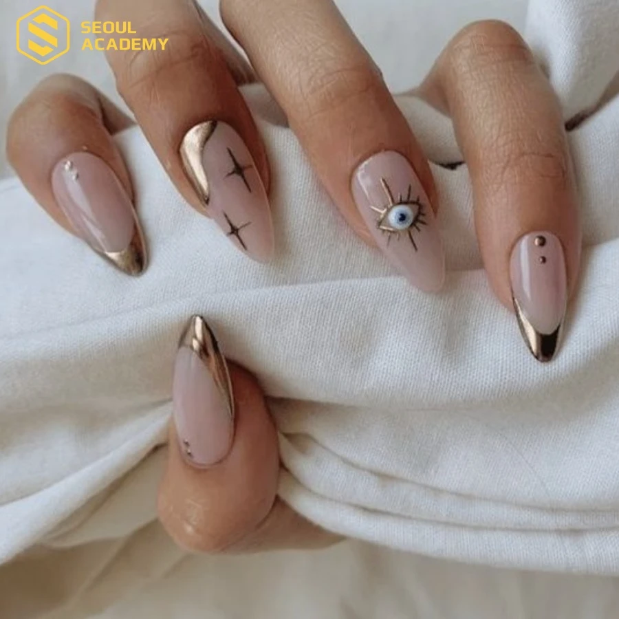 Mẫu chụp với tay cầm vải đẹp