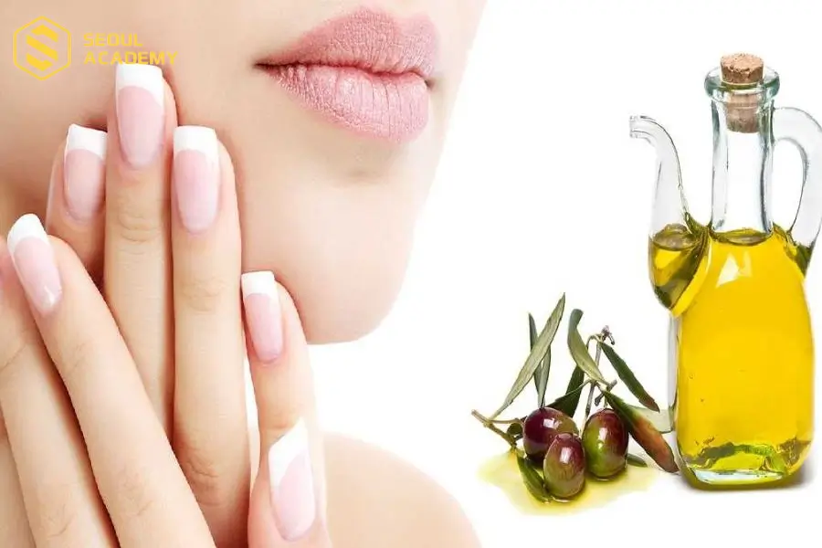 Chanh và ô liu có công dụng dưỡng móng hiệu quả