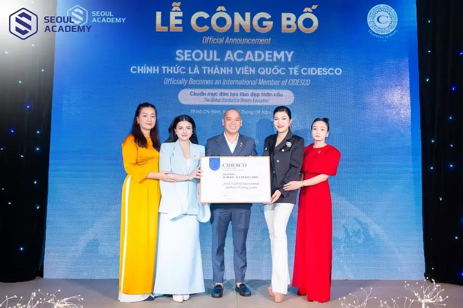 Seoul Academy là địa chỉ đào tạo uy tín học và thi chứng chỉ CIDESCO lĩnh vực làm đẹp - thẩm mỹ