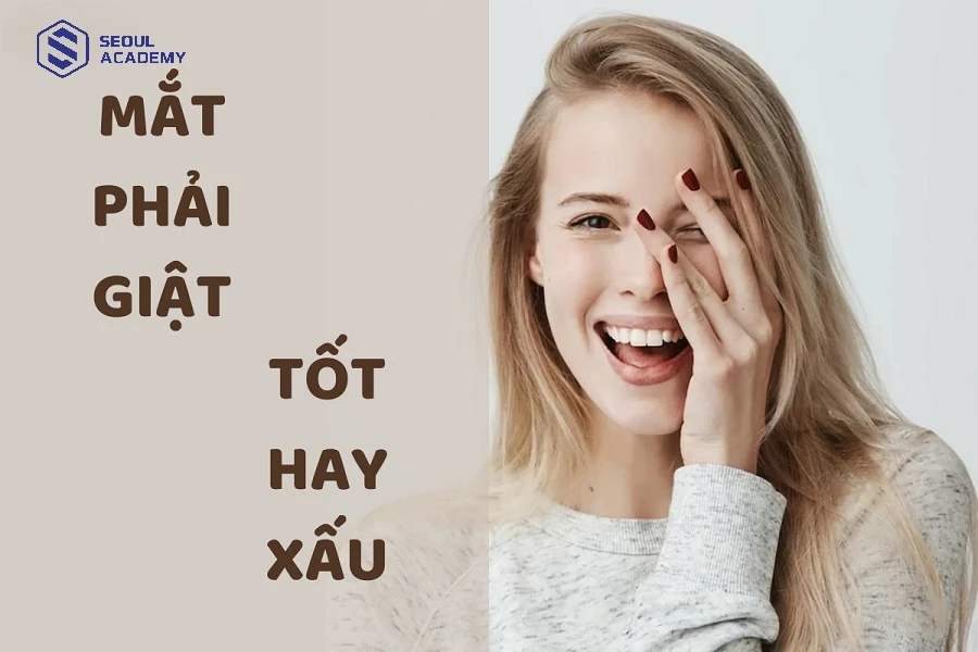 iCon gái giật mắt phải hên hay xui là câu hỏi được nhiều người băn khoăn