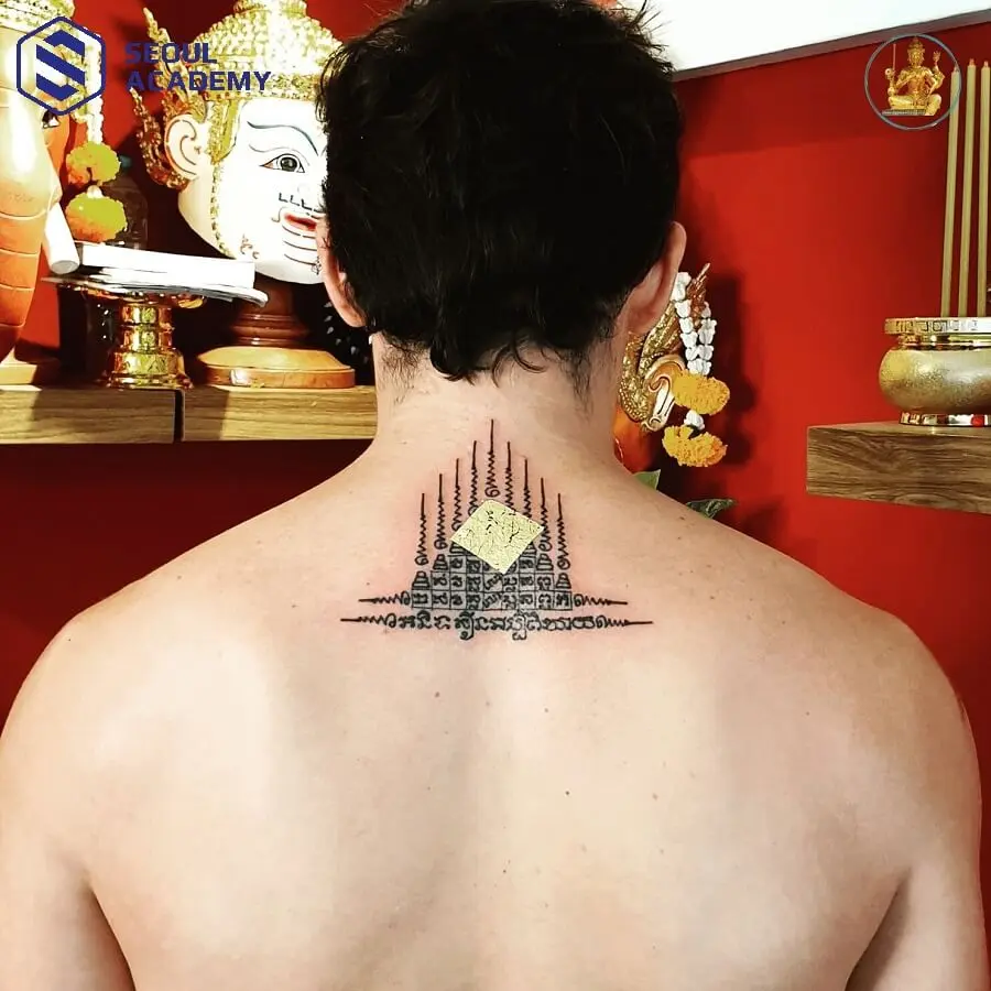 Hình xăm bùa Thái mang nhiều ý nghĩa sâu sắc