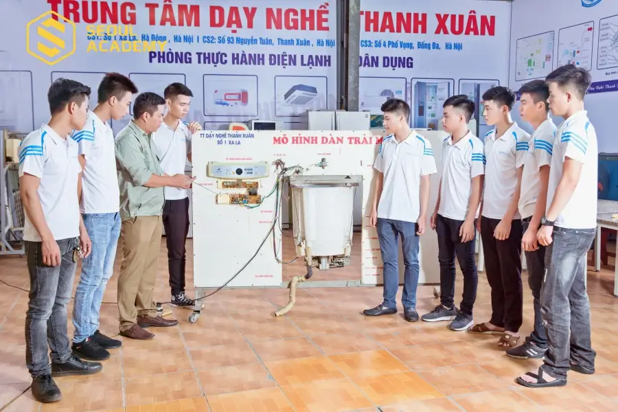 Trung tâm dạy nghề Thanh Xuân hỗ trợ ký túc xá cho học viên ở xa, ở tình