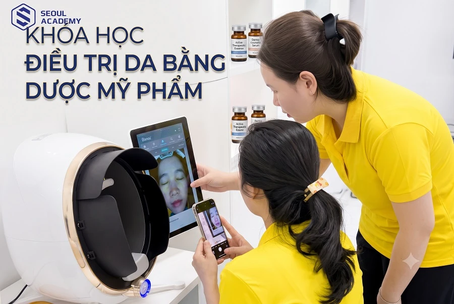 Khóa học điều trị da bằng dược mỹ phẩm