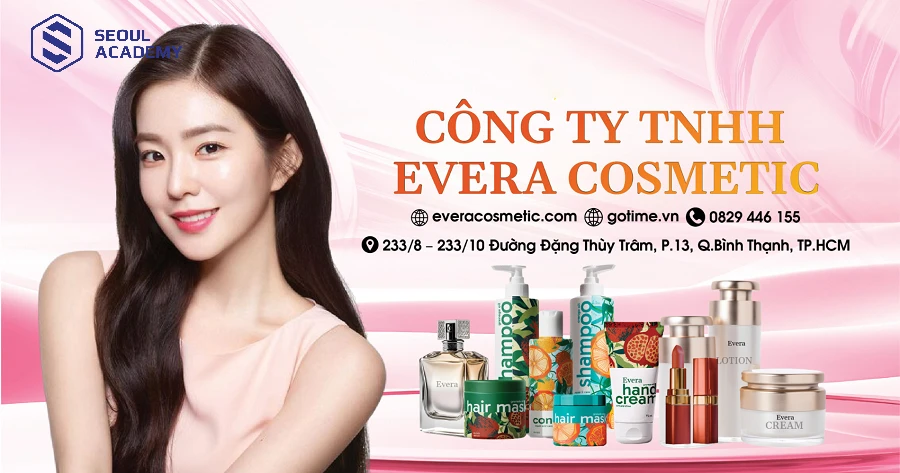 Học gia công mỹ phẩm handmade uy tín tại Evera