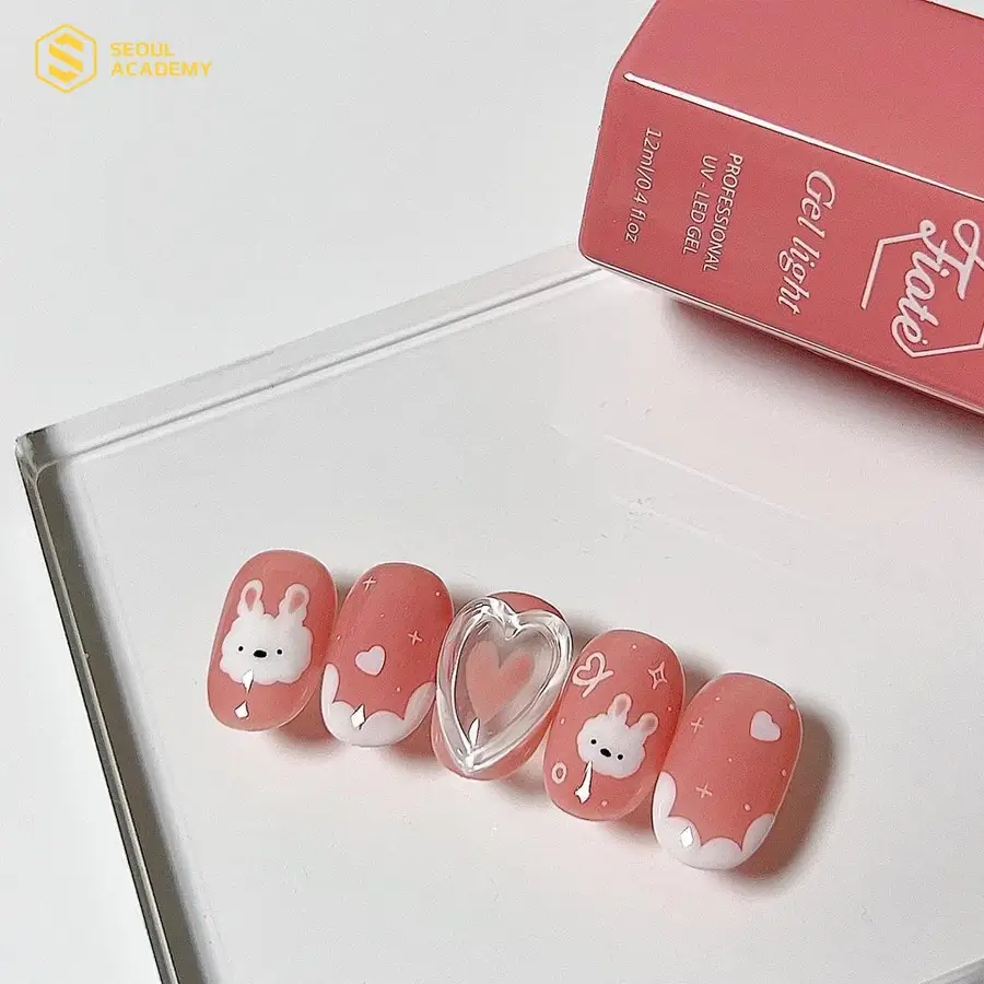 Mẫu nail hồng được biến tấu rất nhiều kiểu