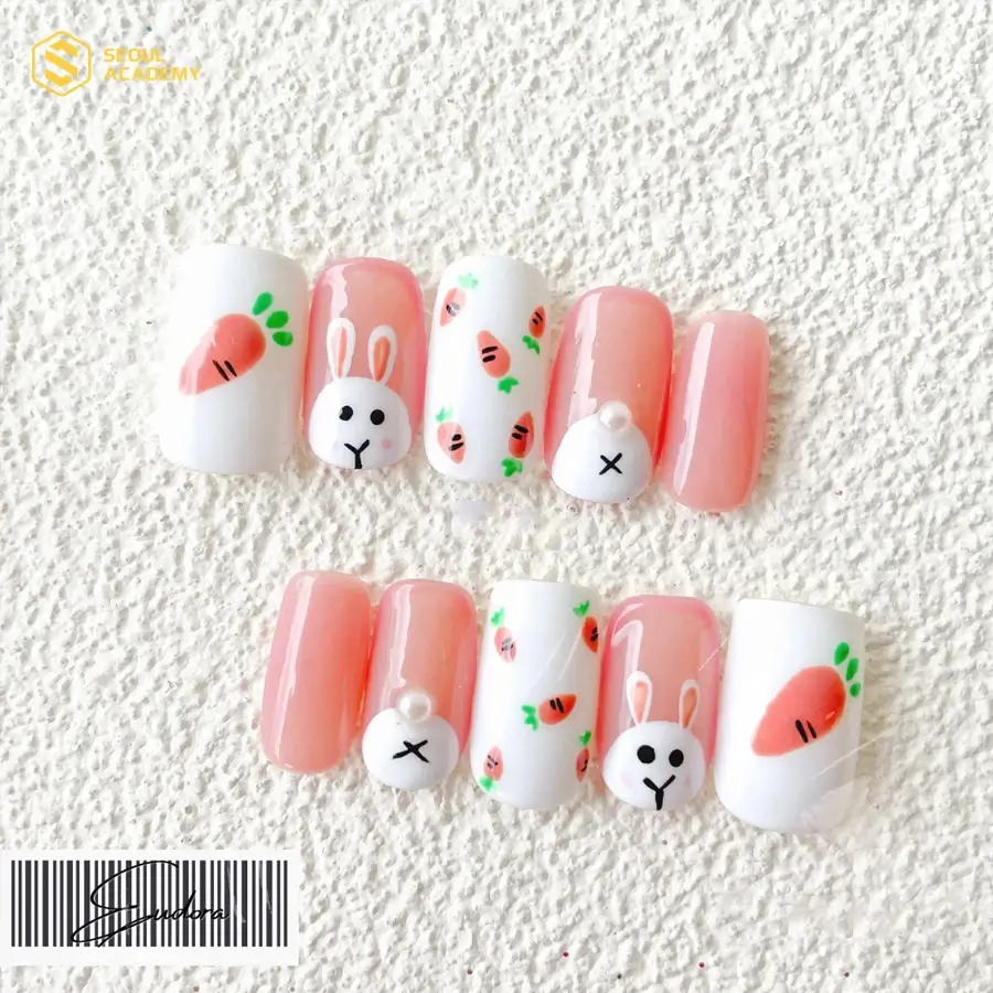 Nail thỏ luôn được thiết kế đáng yêu