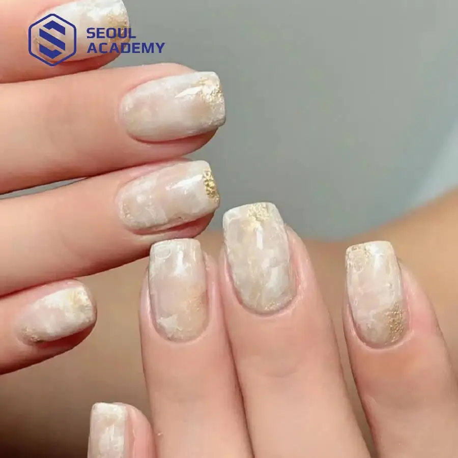 Mỗi bộ nail vân đá là một tác phẩm nghệ thuật độc nhất vô nhị