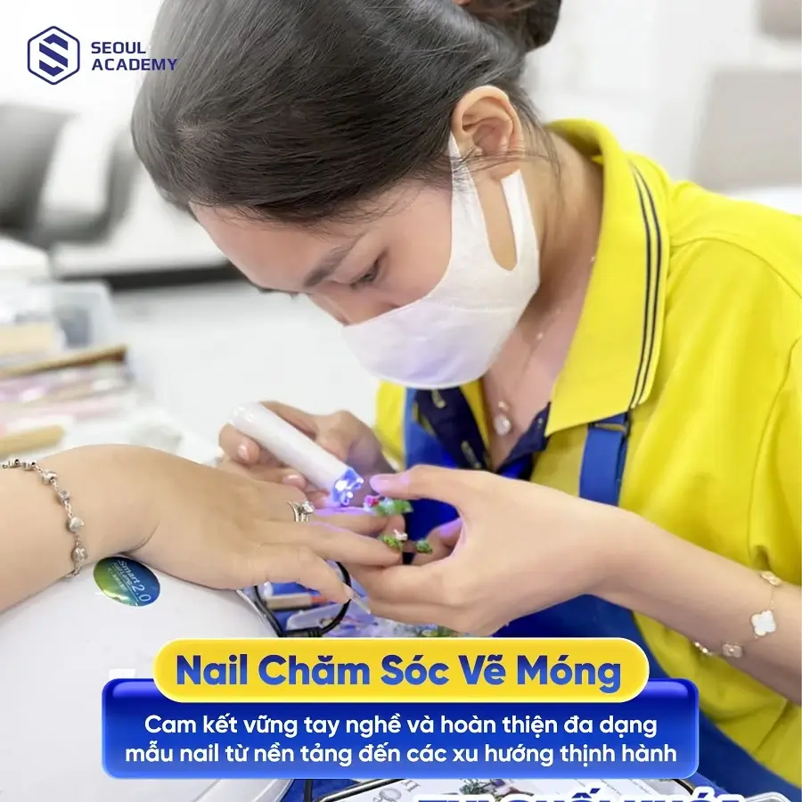 Seoul Academy là địa chỉ đào tạo nghề nail uy tín, chuyên nghiệp được đông đảo học viên lựa chọn và đánh giá cao