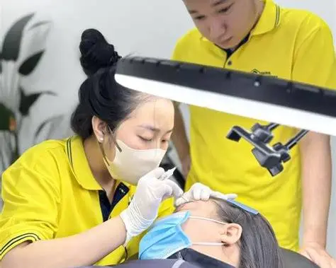 Khoá học phun xăm tại Seoul Academy