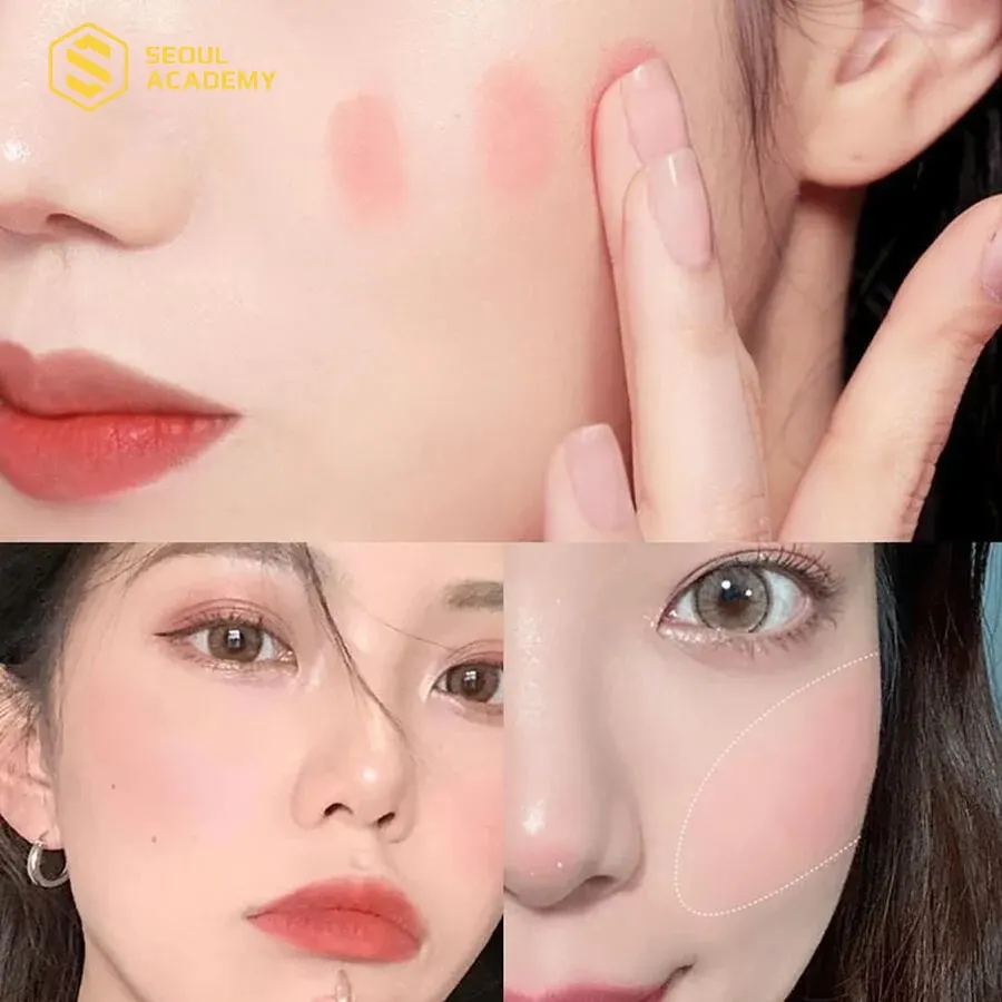 Sử dụng son đánh má hồng cũng là lựa chọn tiện lợi