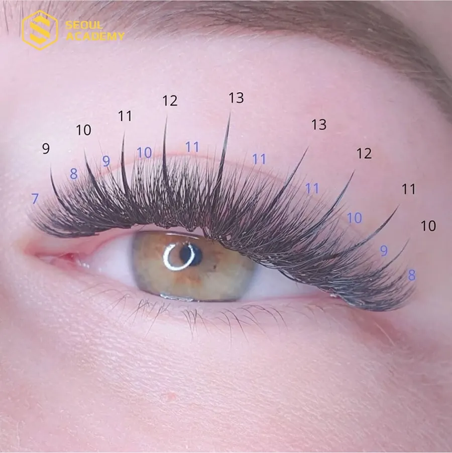 Nối mi volume cần được thực hiện theo đúng kỹ thuật