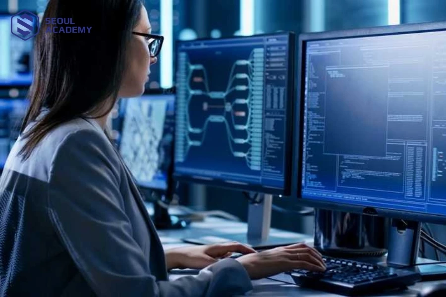 Nhiều bạn nữ lựa chọn nghề lập trình viên