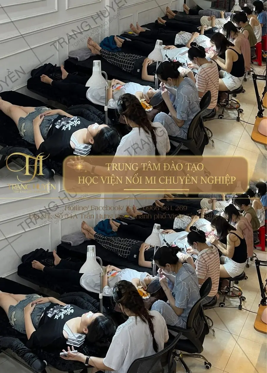 Học nối mi chuyên nghiệp tại Tam Huyền Beauty