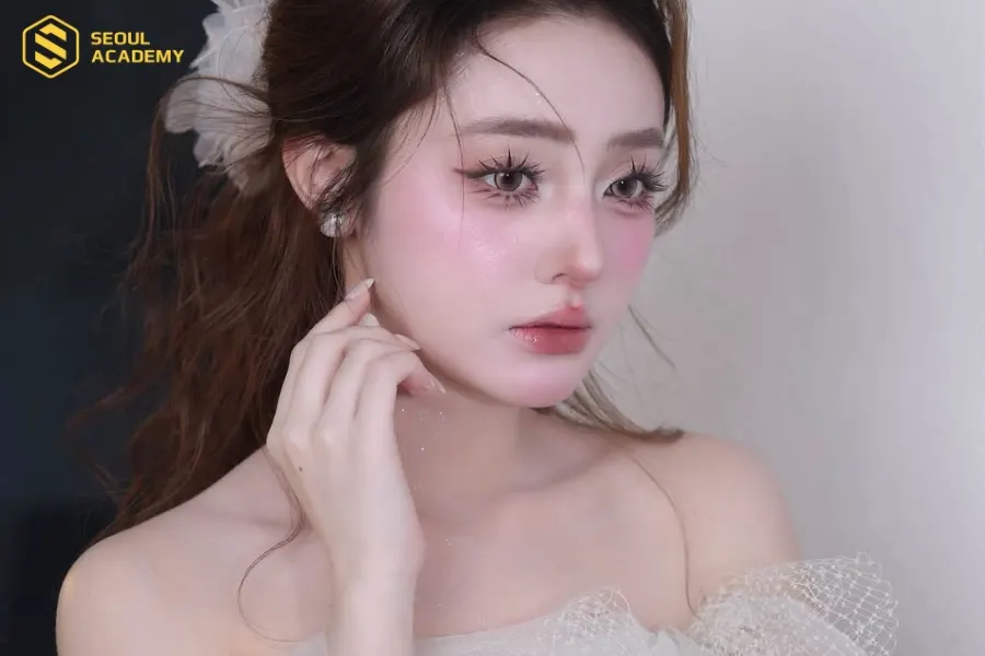 Thành quả mẫu makeup tại BiBi Ho Makeup Academy