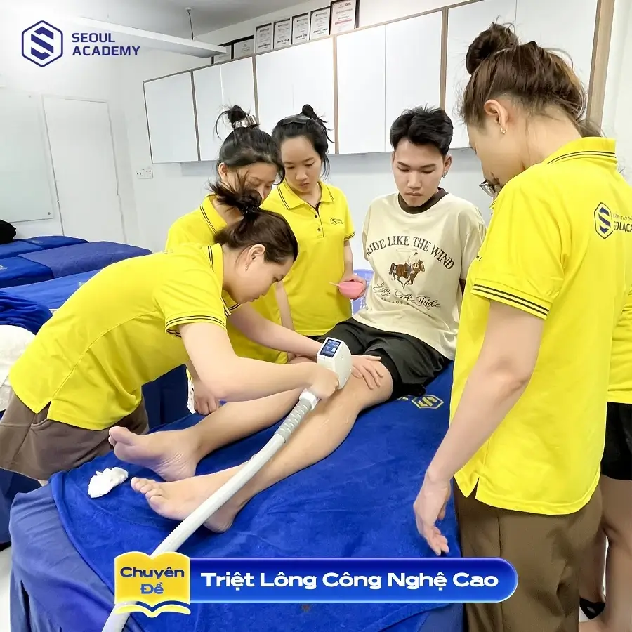 Khoá học đào tạo spa máy móc công nghệ cao