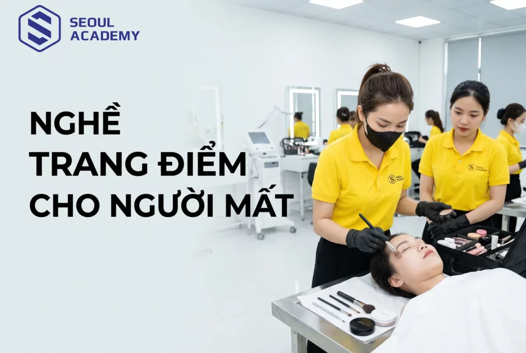 Nghề trang điểm cho người mất
