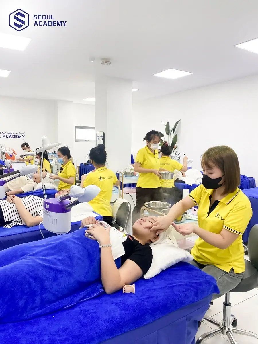 Seoul Academy sở hữu khóa học chăm sóc da chuyên sâu chất lượng uy tín