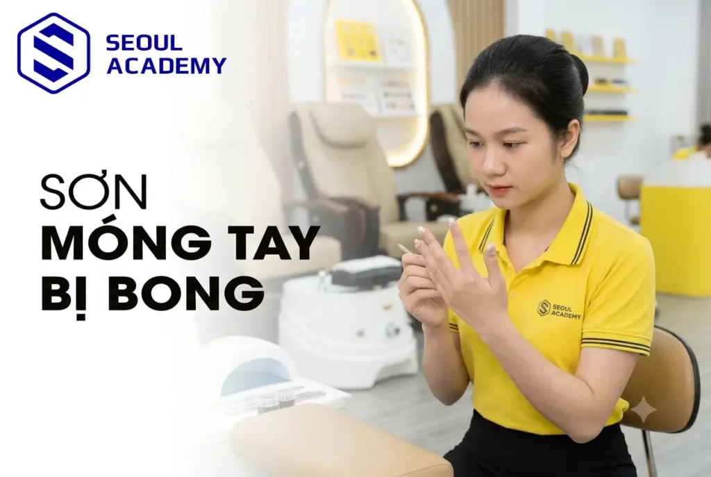 Sơn móng tay bị bong phải làm sao