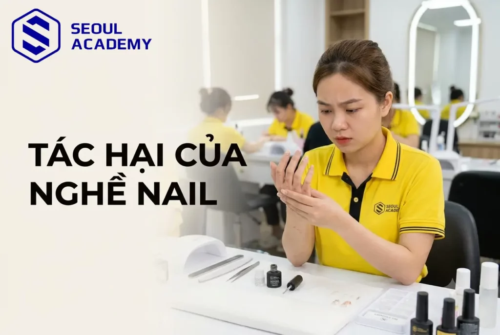 Tác hại của nghề nail ra sao?