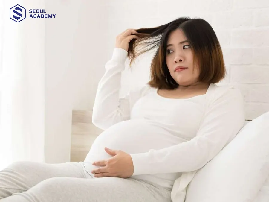 Bà bầu ngửi thuốc nhuộm tóc có sao không phụ thuộc vào thời gian tiếp xúc