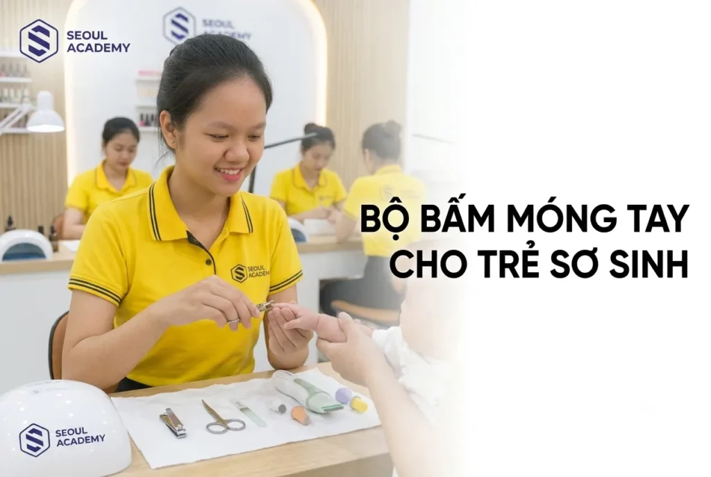 Bộ bấm móng cho trẻ sơ sinh