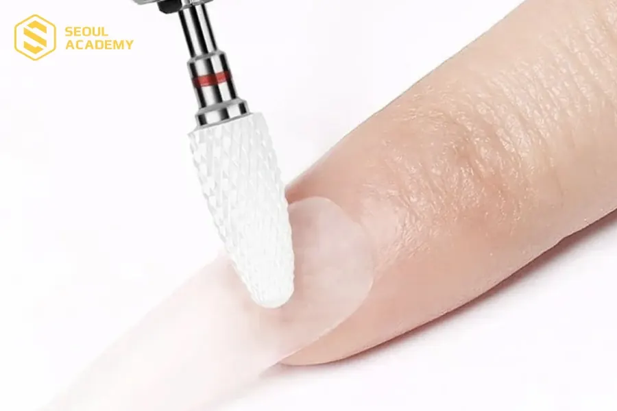 Đầu mài với đường răng chéo dùng phổ biến hơn