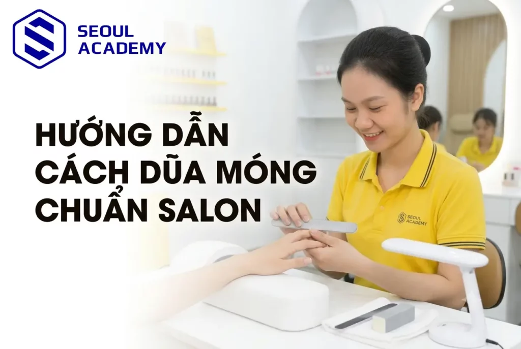 Hướng dẫn cách dũa móng chuẩn salon