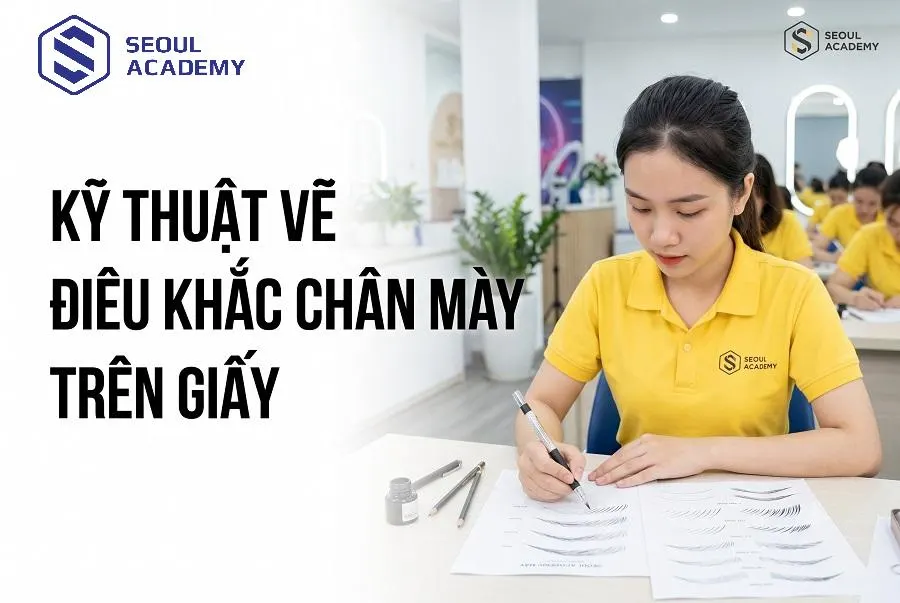 Hướng dẫn điêu khắc chân mày trên giấy cho người mới