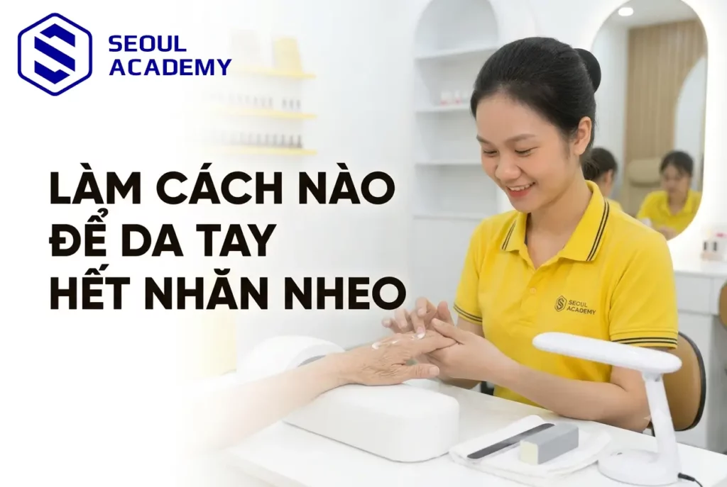 Làm cách nào để da tay hết nhăn nheo