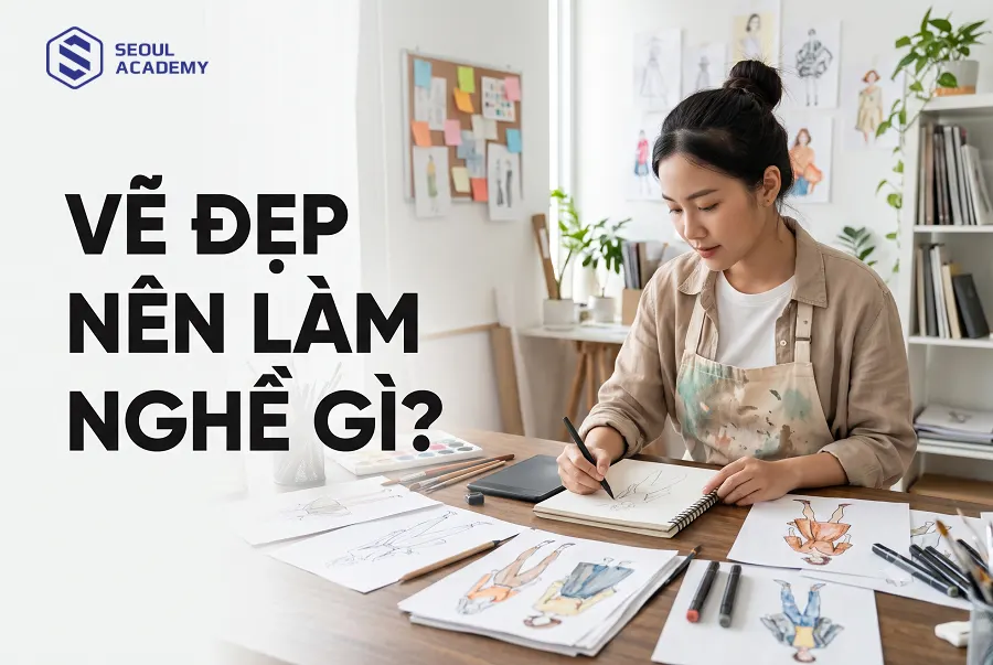 Vẽ đẹp làm nghề gì?