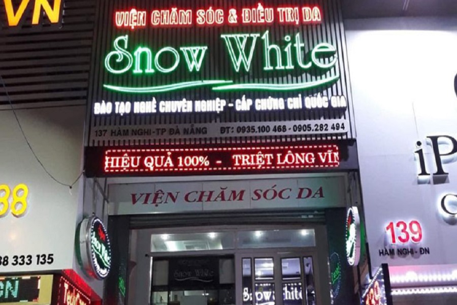 Spa Snow White là nơi uy tín học quản lý spa tại Đà Nẵng