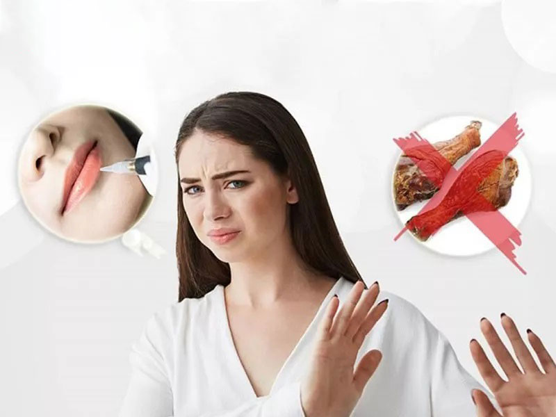 Mẹo ăn uống khéo léo trong vài ngày đầu giúp bảo vệ màng môi non không bị trầy xước hay dính đọng thức ăn