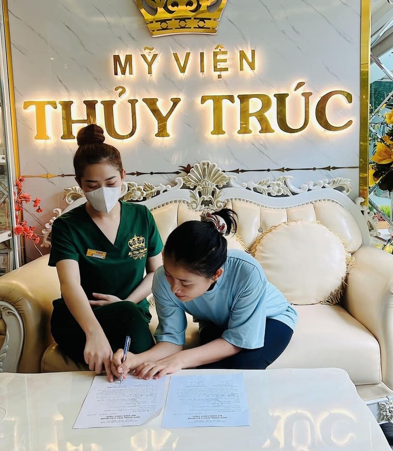 Thẩm mỹ viện Thủy Trúc luôn nhận được nhiều lòng tin từ khách hàng