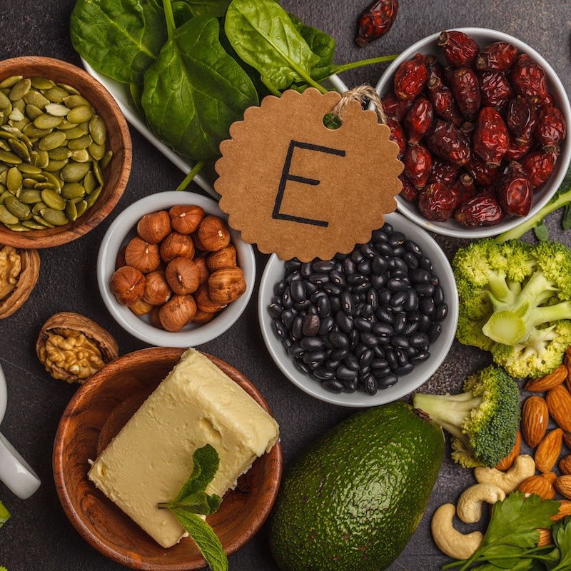 Vitamin E có nhiều trong các loại thực vật